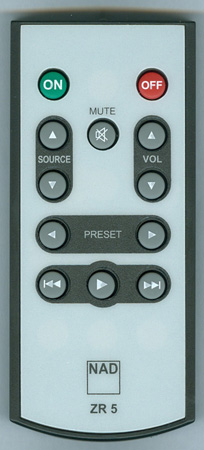 NAD ZR5 Genuine OEM original Remote