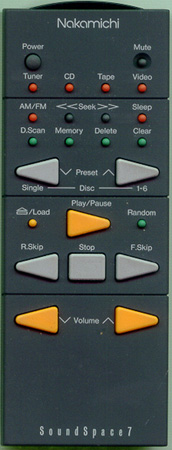 NAKAMICHI DA04572 Genuine  OEM original Remote