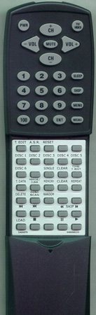 NAKAMICHI DA04373 CDPLAYER2 replacement Redi Remote