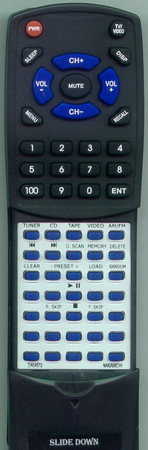 NAKAMICHI DA04572 replacement Redi Remote