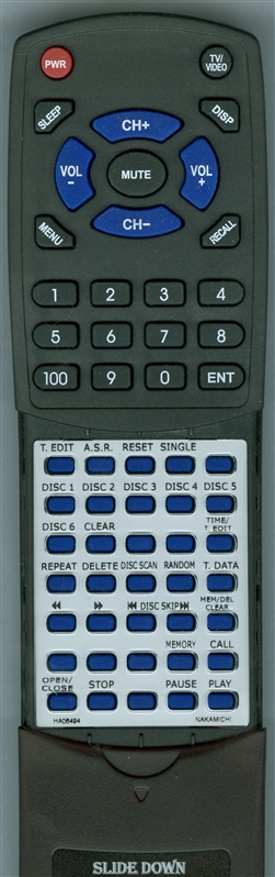NAKAMICHI HA06494 MB-1RC replacement Redi Remote