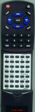 NAKAMICHI HA06497 RE3RC replacement Redi Remote