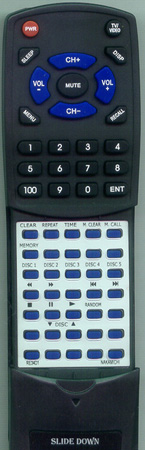 NAKAMICHI RE34-D1 MB10 replacement Redi Remote
