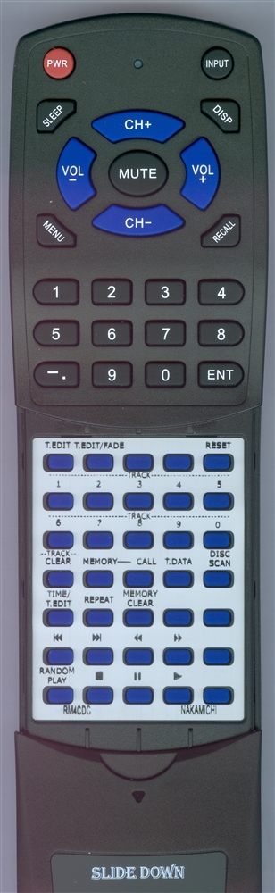 NAKAMICHI RM-4CDC RM4CDC replacement Redi Remote