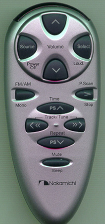 NAKAMICHI 715DG5390 Genuine OEM original Remote