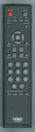 NAXA NX562 NX562 Genuine  OEM original Remote