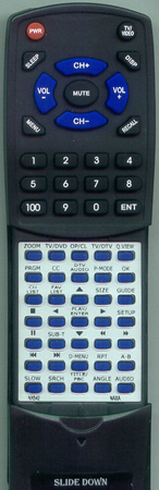 NAXA NX542 replacement Redi Remote