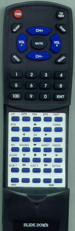 NAXA NX554 replacement Redi Remote