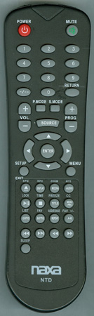 NAXA NTD1553 Genuine OEM original Remote