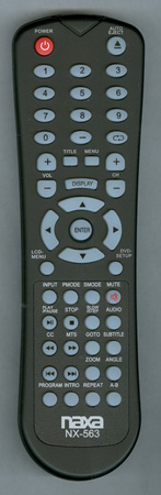 NAXA NX563 Genuine OEM Original Remote