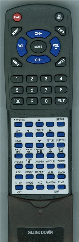 NAXA ND837 replacement Redi Remote