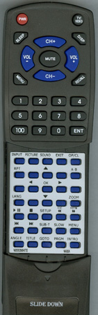 NAXA NX550 WHITE NX-550 replacement Redi Remote