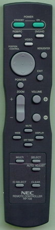 NEC 3S120162 RP109 Genuine  OEM original Remote