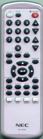 NEC 6897000020P40 RC07259 Genuine  OEM original Remote
