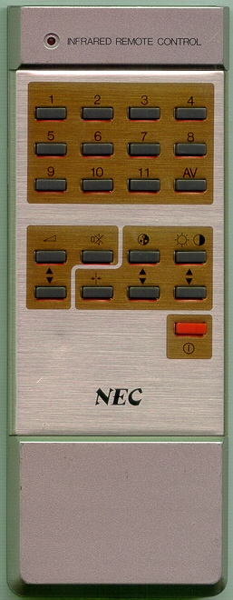 NEC 79603961 RD128E Refurbished Genuine OEM Original Remote