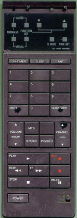 NEC 79605891 RC1005E Genuine  OEM original Remote