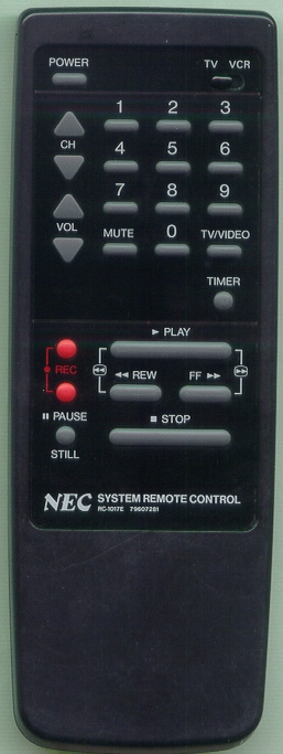 NEC 79607281 RC1017E Refurbished Genuine OEM Original Remote