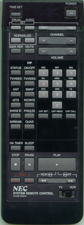 NEC 79609341 RC1049E Genuine  OEM original Remote