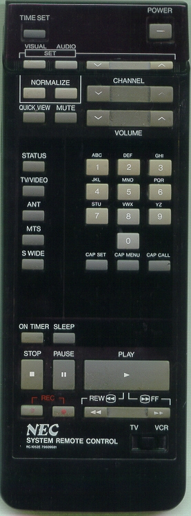 NEC 79609681 RC1052E Refurbished Genuine OEM Original Remote