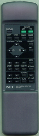 NEC 79644641 RD346E Genuine  OEM original Remote