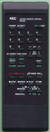 NEC 79799475 RB926 Genuine  OEM original Remote