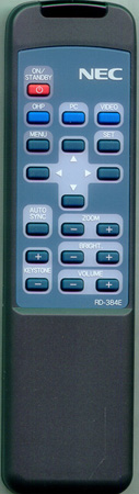NEC 79T09033 RD384E Genuine  OEM original Remote