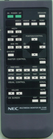 NEC 79TH0543 RD336E Genuine  OEM original Remote