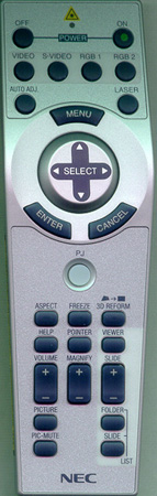 NEC 7N900352 Genuine  OEM original Remote