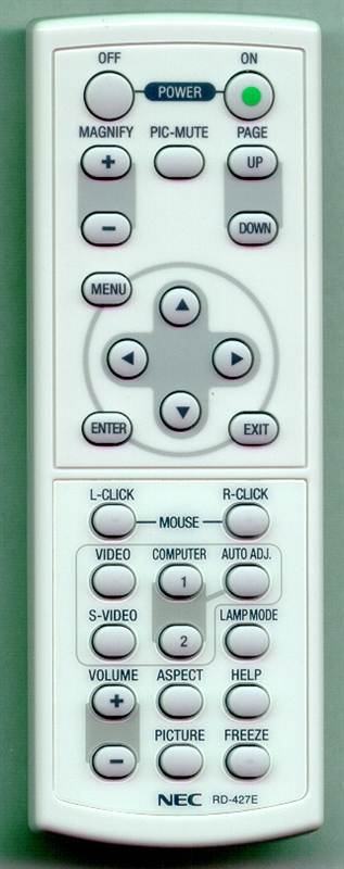 NEC 7N900731 RD427E Genuine  OEM original Remote