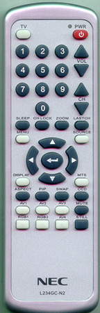 NEC PK11V005100 L234GCN2 Genuine  OEM original Remote