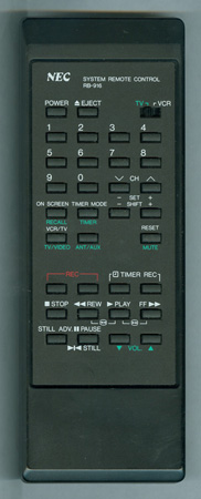 NEC RB-916 RB916 Genuine  OEM original Remote