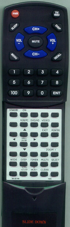 NEC 3S120162 RP109 replacement Redi Remote