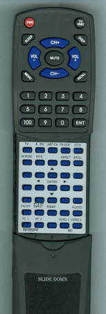 NEC 6897000020P40 RC07259 replacement Redi Remote