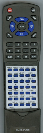 NEC 79642703 RD335E replacement Redi Remote