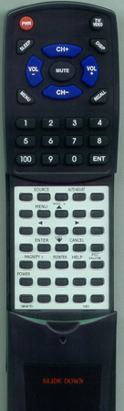 NEC 79646751 RD366E replacement Redi Remote