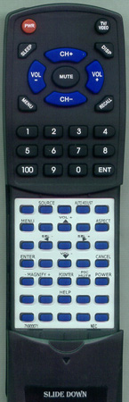 NEC 7N900071 RD369E replacement Redi Remote