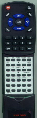 NEC 7N900431 RD400E replacement Redi Remote