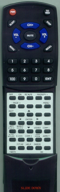 NEC 7N900731 RD427E replacement Redi Remote