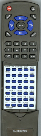 NEC RMT-RES04SP RP112 replacement Redi Remote