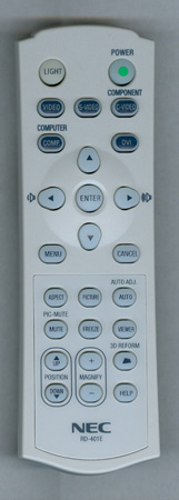 NEC 7N900441 RD-401E Genuine OEM original Remote