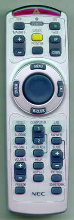 NEC 7N900491 RD406E Genuine OEM original Remote