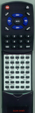 NEC 7N900363 RD392E replacement Redi Remote