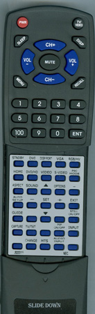 NEC J8200111 RU-M117 replacement Redi Remote
