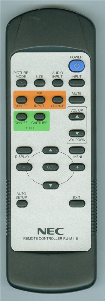NEC RU-M115 Genuine OEM Original Remote
