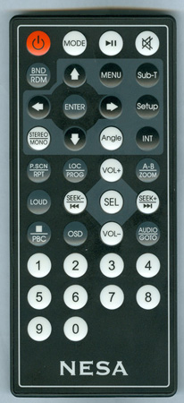 NESA VISION NSD327 Genuine OEM original Remote
