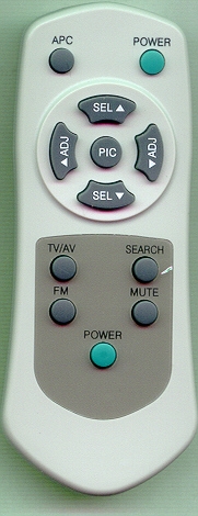NESA VISION TT1000 BEIGE Genuine  OEM original Remote