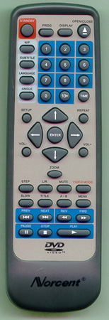 NORCENT DP215 Genuine  OEM original Remote