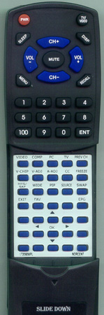 NORCENT LT2090WPL replacement Redi Remote
