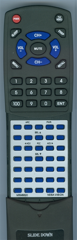 NESA VISION NRM6520 replacement Redi Remote