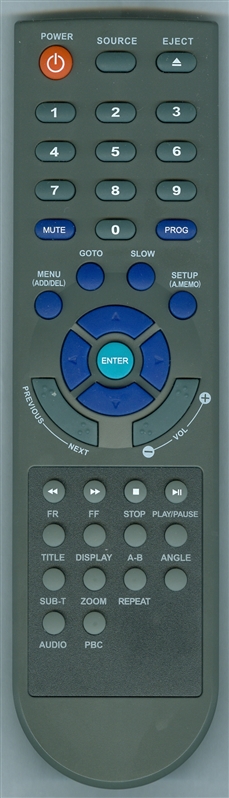 NESA VISION DVD1002 OLD VERSION Genuine OEM original Remote